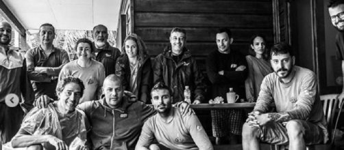 Foto de parte del equipo de Supervivientes, que est&aacute;n en Honduras (fotograf&iacute;a de la cuenta de Instagram de Lara &Aacute;lvarez)