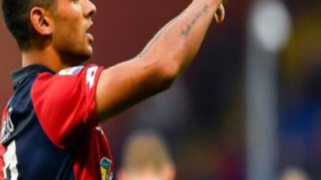 Cristian Romero, difensore del Genoa ma di propriet&agrave; della Juventus.