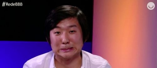Pyong participa da Rede BBB ap&oacute;s ser eliminado. (Reprodu&ccedil;&atilde;o/TV Globo)