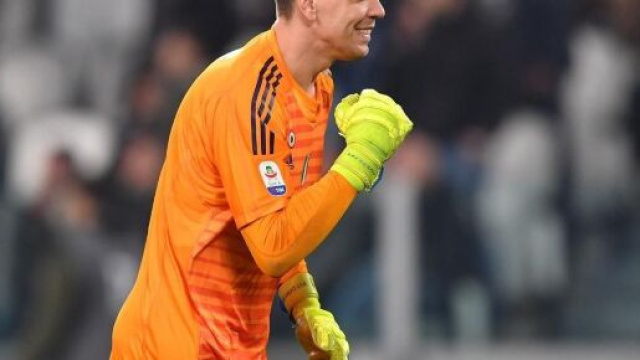 Szczesny, portiere della Juventus.