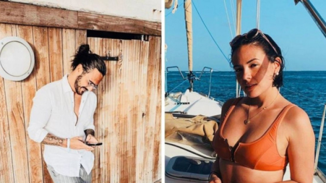 Agathe Auproux drague Benjamin Samat sur les r&eacute;seaux sociaux. Credit: Instagram/benji_samat/agatheauproux