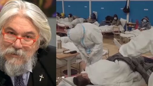 Alessandro Meluzzi teme per la carenza di posti in terapia intensiva in caso di esplosione dell'epidemia di coronavirus