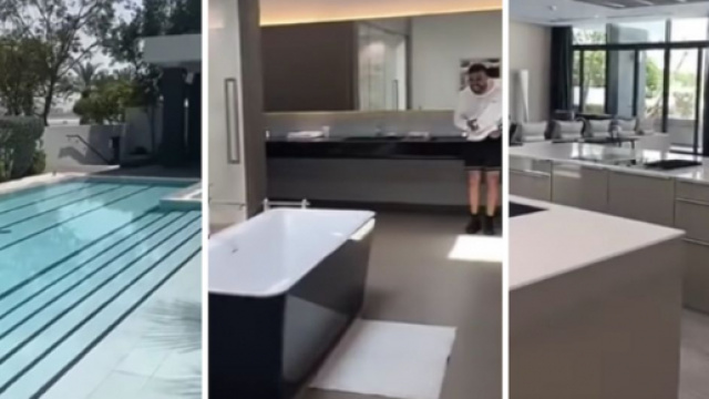 JLC Family : Laurent r&eacute;v&egrave;le leur possible future villa de luxe. Credit : Snapchat/JLCfamily