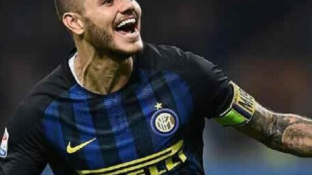 Mauro Icardi, nella foto con la maglia dell'Inter.