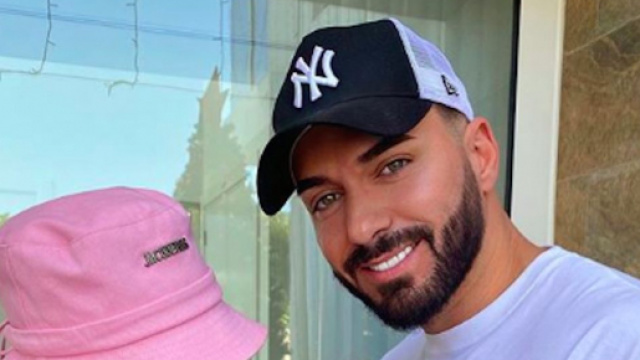 Thomas Vergara, n&eacute;gatif au coronavirus. Credit : Instagram/nabilla