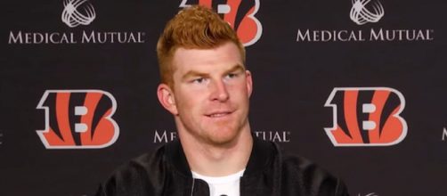 Dalton not discussed as option for Patriots. (Image Source: Cincinnati Bengals/YouTube]