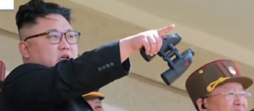 South Korea says North Korea fired projectiles. [Image source/CNN YouTube video]