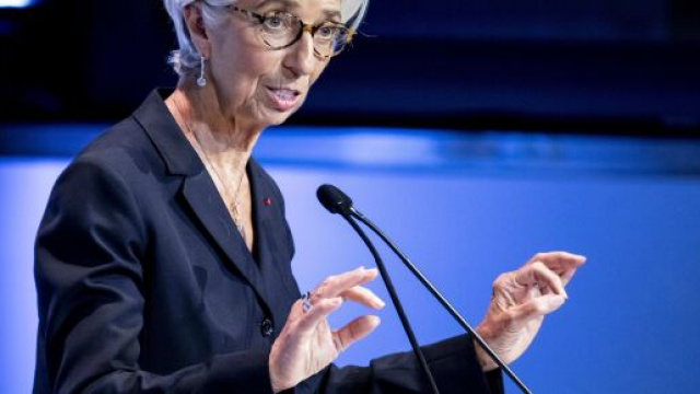 La presidente della Bce Christine Lagarde