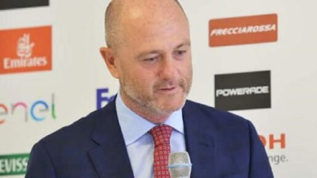 Il presidente della Federazione Italiana Tennis, Angelo Binaghi.