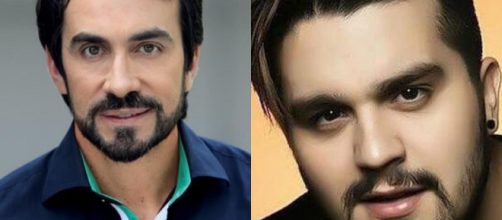 Luan Santana re&uacute;ne padre F&aacute;bio de Melo e pastores. (Arquivo Blasting News)