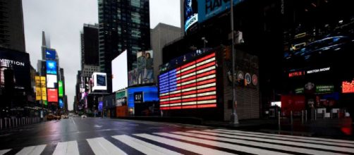 NUeva York, una ciudad fantasma por el coronavirus. (Twitter)