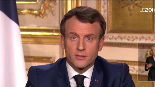 Coronavirus, Emmanuel Macron a annonc&eacute; des mesures plus strictes. Credit : Capture TF1