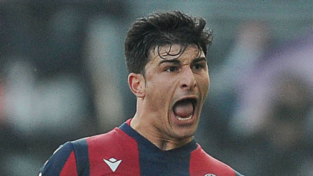Riccardo Orsolini, centrocampista offensivo del Bologna.