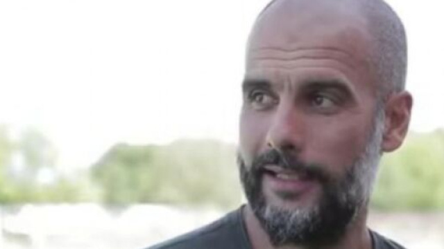 Joseph Guardiola, tecnico del Manchester City.