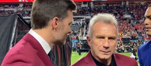 Brady looks up to Montana as his childhood idol (Image Credit: FOX Sports/YouTube)