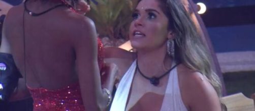 Gizelly se revolta e diz que quer sair do confinamento. (Reprodu&ccedil;&atilde;o/TV Globo)