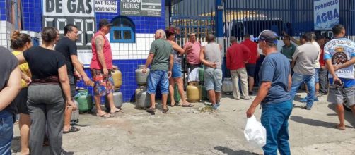 Falta do g&aacute;s tem provocado aglomera&ccedil;&otilde;es em S&atilde;o Paulo. (Arquivo Blasting News).
