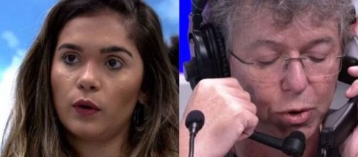 Fam&iacute;lia de Gizelly passou informa&ccedil;&otilde;es a ela, e Boninho nega expuls&atilde;o. (Foto: Montagem/Globo).