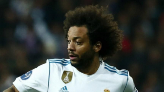 Marcelo, terzino sinistro del Real Madrid.