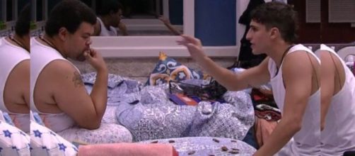 Prior e Babu se desentenderam, e o assunto foi o mais comentado do Twitter. (Reprodu&ccedil;&atilde;o/ TV Globo).