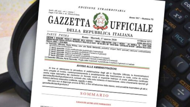 Firmato il decreto con cui vengono elargiti i 600 euro di bonus.