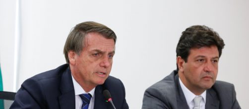 Jair Bolsonaro e Luiz Henrique estariam em rota de colis&atilde;o. (Arquivo Blasting News)