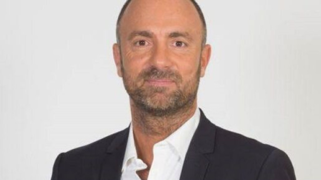 Christophe Dugarry chez RMC (Credit : Twitter officiel @santipuente)