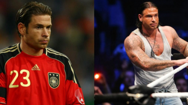 Tim Wiese ancien joueur &agrave; la WWE.