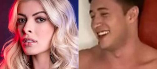 BBB Jaqueline Grohalski e Victor Ferraz foram os assuntos mais comentados da web ap&oacute;s live pol&ecirc;mica. (Foto: Montagem/Instagram).