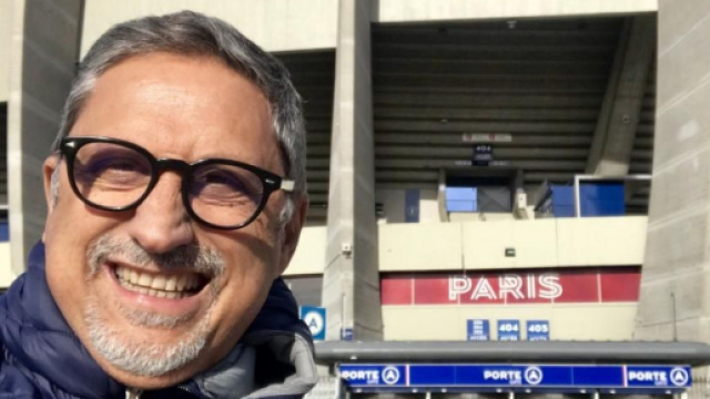Carlo Alvino, giornalista sportivo noto tifoso napoletano.