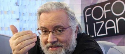 Le&atilde;o Lobo diz que est&aacute; apaixonado. (Reprodu&ccedil;&atilde;o/SBT)