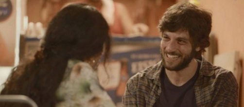 Lurdes consola Danilo e comove a web. (Reprodu&ccedil;&atilde;o/TV Globo)