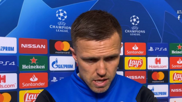 Josip Iličić a segno nell'andata degli ottavi di Champions League