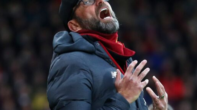 J&uuml;rgen Klopp, allenatore del Liverpool