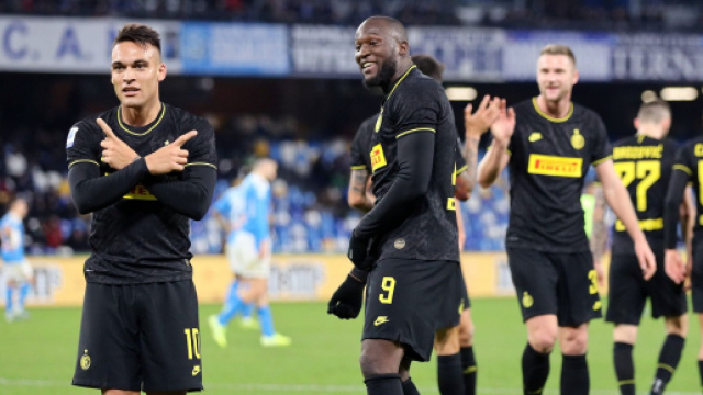 Lautaro Martinez e Romelu Lukaku sfidano la Juventus