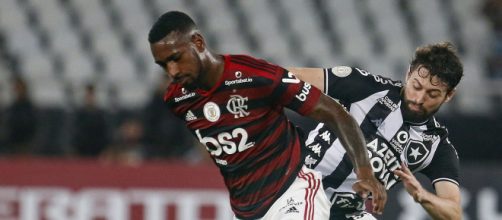 Cl&aacute;ssico Flamengo x Botafogo que foi disputado pela S&eacute;rie A em 2019. (Reprodu&ccedil;&atilde;o/V&iacute;tor Silva/Botafogo)