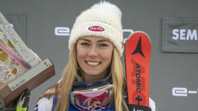 Mikaela Shiffrin annuncia il possibile rientro in gara per il 12-14 marzo (Photo credit: Gazzetta del Sud)