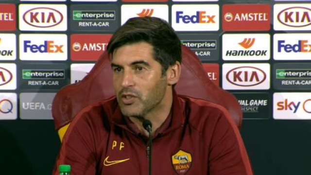 Paulo Fonseca in conferenza pre-match di Europa League.