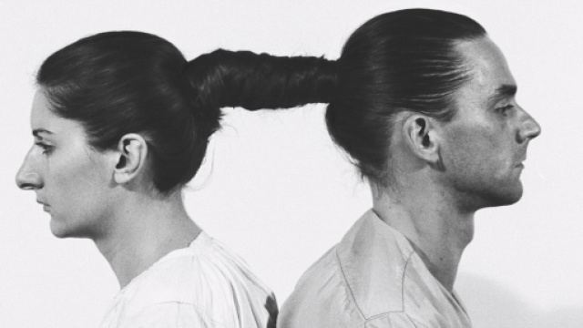 Marina Abramović e Ulay in una foto.