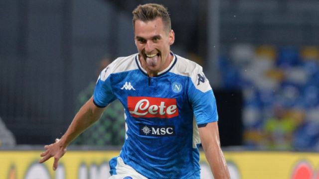 Napoli, Milik nel mirino dell'Inter
