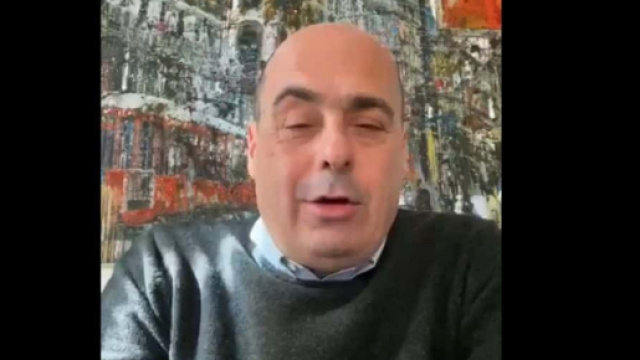 Nicola Zingaretti annuncia la sua positivit&agrave; al coronavirus.