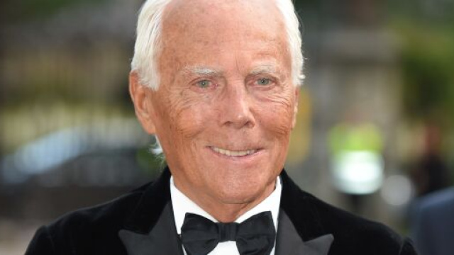 Giorgio Armani a sostegno degli ospedali per fronteggiare l'emergenza Coronavirus