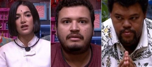 Manu, Victor Hugo e Babu est&atilde;o no s&eacute;timo pared&atilde;o. (Fotomontagem)