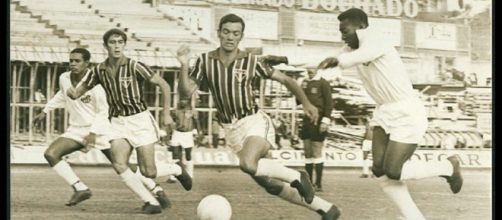 Santos x S&atilde;o Paulo. (Arquivo P&uacute;blico do Estado de S&atilde;o Paulo/ Mem&oacute;ria P&uacute;blica)