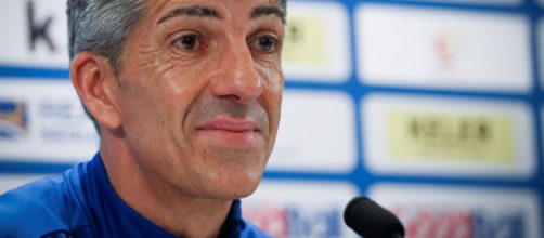 Imanol Alguacil, director t&eacute;cnico de la Real Sociedad C.F, casi consigue la reanudaci&oacute;n de los entrenamientos.