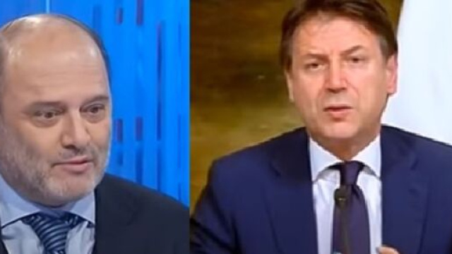 Franco Bechis e Giuseppe Conte.