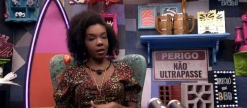 'BBB20': Thelma no raio-x se explica ap&oacute;s voto em Babu. (Reprodu&ccedil;&atilde;o/TV Globo)