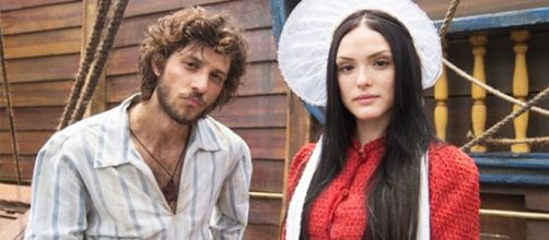 Chay Suede era o Joaquim em "Novo Mundo". (Reprodu&ccedil;&atilde;o/TV Globo)