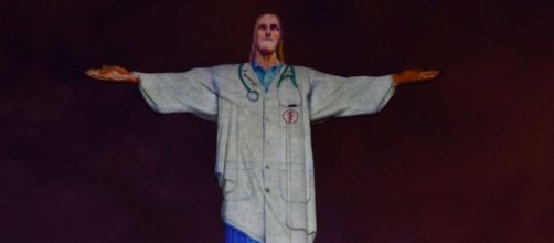 Covid-19: Cristo redentor presta homenagem a profissionais da sa&uacute;de. (Arquivo Blasting News)