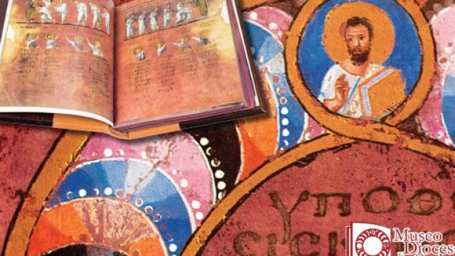 Alcune pagine del Codex Purpureus.